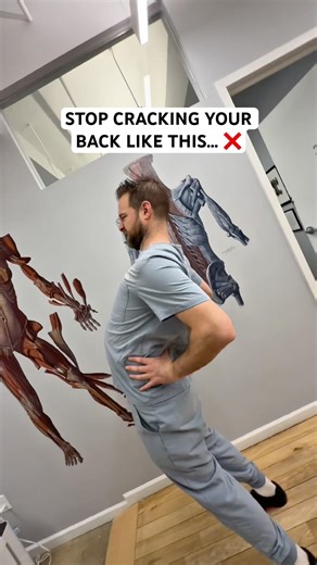 STOP CRACKING YOUR BACK LIKE THIS…