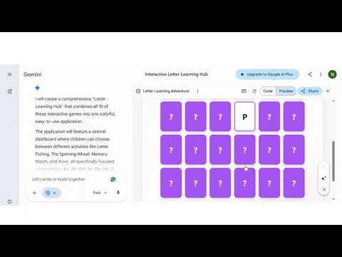 Google Gemini Canvas Games for Teachers Create Fun Classroom Activities with AI