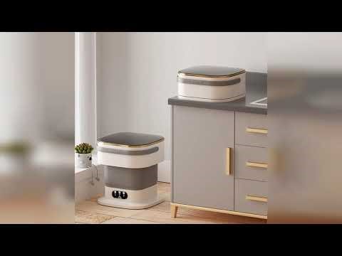 Review: Foldable Washing Machine, 15l Portable Washer with Drain & Basket Energy Efficient, Co...