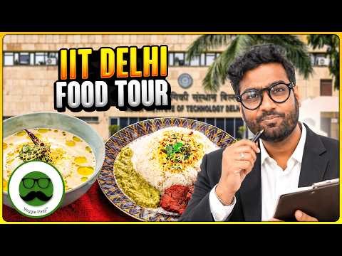 IIT Delhi Food Tour | College Canteen, Cooking Competition & More | Rendezvous Fest | Veggie Paaji