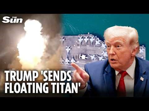 Trump ‘sends third aircraft carrier’ to Middle East and reveals ‘only 3,500 targets are left’