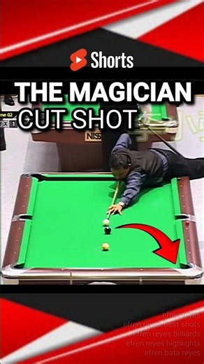 Efren Reyes billiard best shots highlight