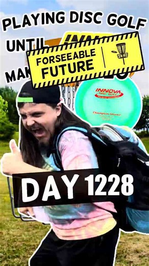 Day 1228 brings another unexpected disc golf moment