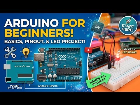 Arduino Uno Pins and LED blinking project 