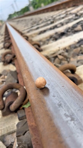 Train 🚂 vs candy 🍬 what happened next..?
