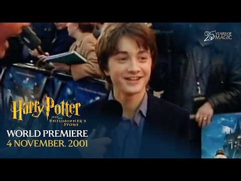 2001 World Premiere Red Carpet for Harry Potter and the Philosopher's Stone