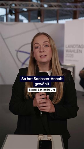 So hat Sachsen-Anhalt gewählt. Am Wahlabend selbst ist gerade noch vieles unklar. Das wird sich aber ändern, je mehr Stimmen ausgezählt werden. ➡️ Mehr News gibt’s täglich bei RTL Aktuell – um 18.45 Uhr bei RTL oder jederzeit auf RTL . #Landtagswahl #SachsenAnhalt ltw26; saltw26;