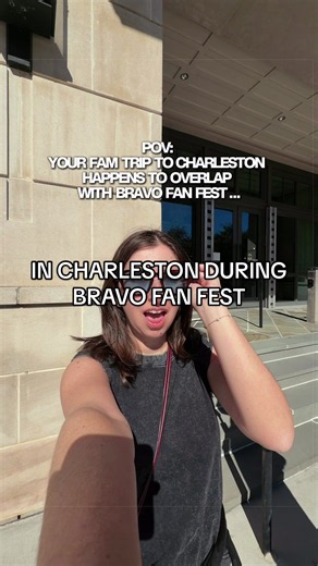 In Charleston with my close & personal friends 🤩 #bravofanfest #bravolebrities #realhousewives #bravofan #charlestonsc