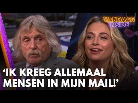 Shelly Sterk komt terug op F1-uitspraak van Johan Derksen: 'Ik kreeg allemaal mensen in mijn mail!'