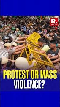 Arnab Asks If Cockroach Janata Party's Protest At Jantar Mantar Was Mass Violence