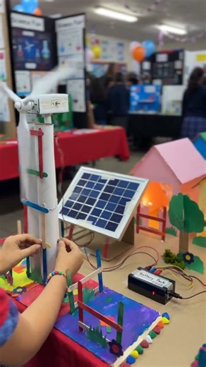 Renewable Energy Working Model – Solar & Wind | Science Exhibition DIY Project