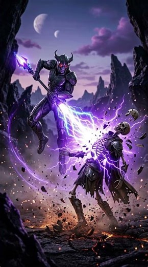 Alien King Killed The Skeleton 😳