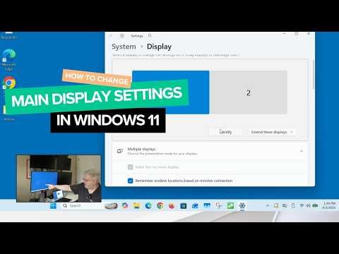 How to Set Primary Monitor in Windows 11 (Main Display Guide)