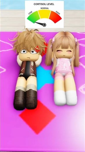 She Didn't Let Him Leave Her Side 😊 #roblox #brookhaven