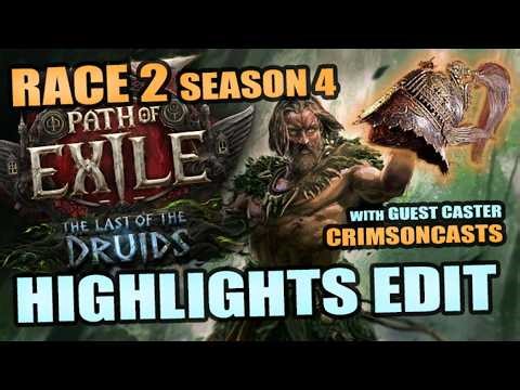 PoE 2: Season 4 Race 2 - JUST the JUICE Highlights Edit - Guest Caster ‪@CrimsonCasts‬ & ‪@RaizQT‬