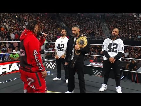 Jacob Fatu Challenges Roman Reigns, Og Bloodline is back on Raw | Wwe Raw Highlights