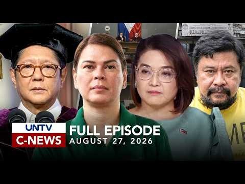 UNTV: C-NEWS | August 27, 2026