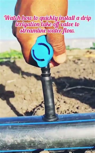 ​How to Install a Drip Irrigation Take-Off Valve | Step-by-Step DIY