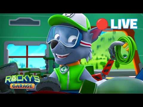 🔴 LIVE | Rocky’s Garage FULL Episodes! | Fix it with Rocky ♻️