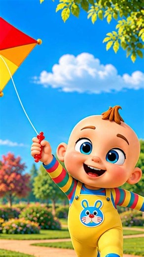 TooToo Boy Shares His Kite Song Shorts 1 | Nursery Rhymes & Learning Songs #youtubeshorts #animation