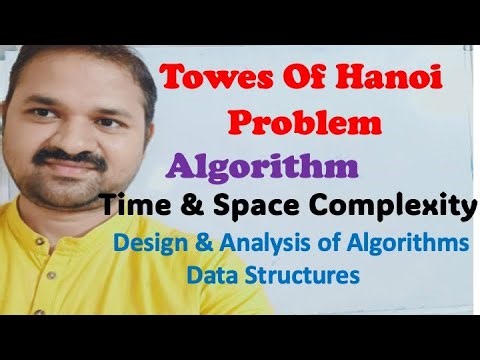 Towers of Hanoi Problem Algorithm | Time & Space Complexity | Design & Analysis of Algorithms | DS