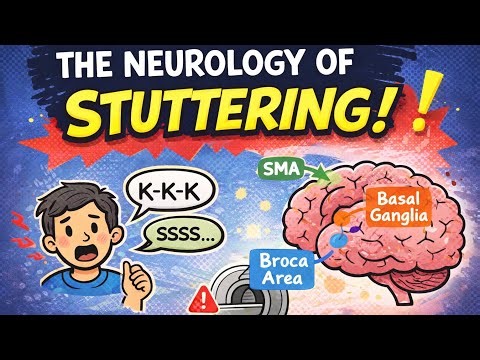 🗣️ Stuttering-Not a Language Problem–A Neurology Perspective#neurology #stuttering #speechdisorders