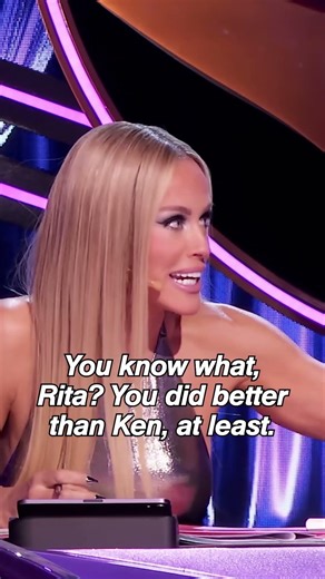 rita thinks crane is normani or tate mcrae 🤔 #themaskedsinger