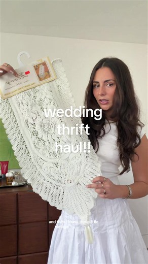 Everything I’ve thrifted so far for my wedding!! I can’t believe it’s so soon I’m so excited to see it all come to life 🥹💒 #wedding #weddingplanning #thrifthaul #weddingtok #budgetwedding