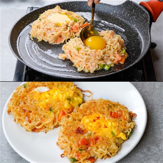 If You Have Instant Noodles & 2 Eggs at Home, You Can Make This Delicious Instant Snacks Recipe | N'Oven Foods