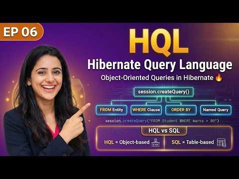 Hibernate HQL Tutorial #6 | HQL Query Explained with Examples | CRUD using HQL