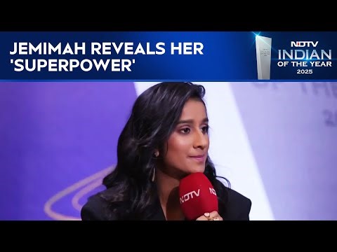 Jemimah Rodrigues Reveals Her 'Superpower' At NDTV Indian Of The Year