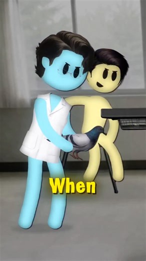 Craftee Films on Instagram: "PIGEON IN A CLASSROOM"