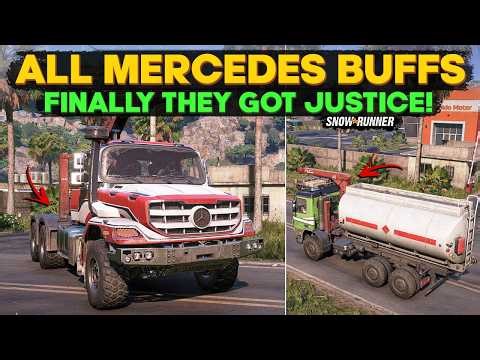 All New Improvements to Mercedes Trucks in SnowRunner | You Need to Know