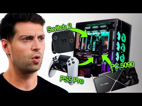 Mi PC gaming 2026: PlayStation Pro, Switch 2 y una RTX 5090 en un solo PC
