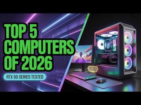 🖥️Top 5 Best Home Computers of 2026 -- Buyer's Guide & Reviews.