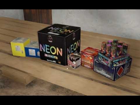 Fireworks cake in my stash today - Fireworks mania.