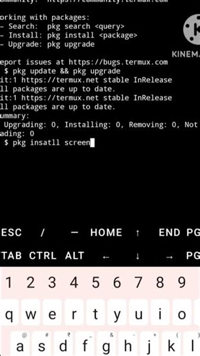 Termux Screenfetch tool for hacking #hacking #hacker #viral
