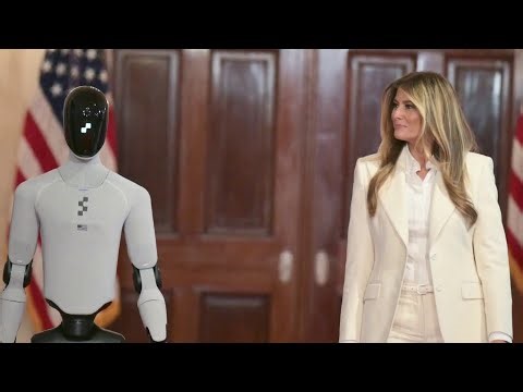 Viral robot appearances on the rise as White House hosts humanoid robot