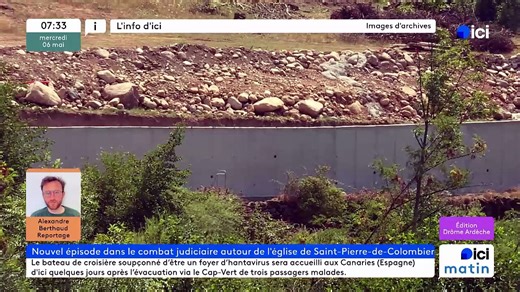 06/05/2026 - ici matin par ici Drôme Ardèche en vidéo