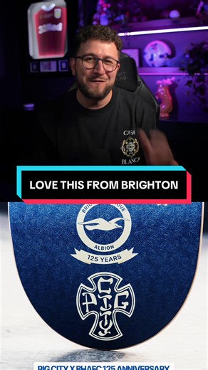 Brighton & Hove Albion have released an official skateboard for their 125th anniversary with Pig City, a Brighton skate brand named after the police. Why Brighton picked a local skate brand when Man City went to LA for theirs. #brightonandhovealbion #skateboarding #brighton #footballtiktok #sportsontiktok