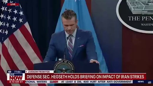 🚨 BREAKING: SecDef Pete Hegseth stares right at the press and goes scorched earth, spelling out their insanity. I could watch this all day."You, and I mean specifically YOU, the press, you cheer against Trump so hard, it's in your DNA and in your blood to cheer against Trump, because you want him not to be successful so bad, you have to cheer against the efficacy of these strikes. You have to hope maybe they weren't effective.""Maybe the way the Trump administration is representative isn't true