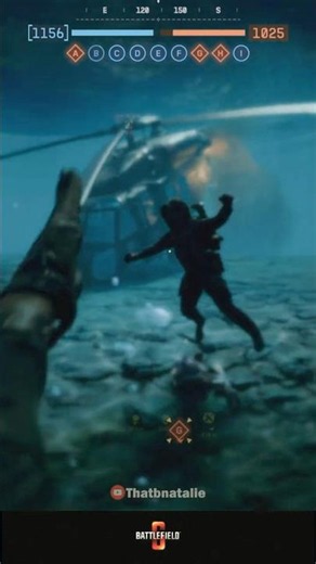 #pov BlackHawk Helicopter CRASHING Into Ocean! #BF6