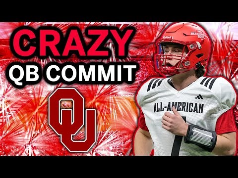 Oklahoma Has AN INSANE QB Commit For 2026 (Bowe Bentley)