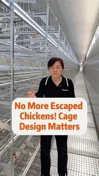 🛠️Poultry Farm Beginner: No More Escaped Chickens! Cage Design Matters