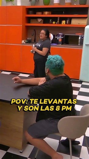 Por dormirse en el día, a Ramahá apenas le amaneció. 😂#MasterChefMx 24/7