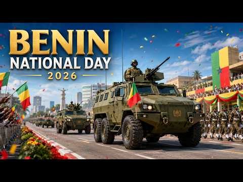 Fête Nationale du Bénin 2026 🇧🇯 | Grand Défilé Militaire à Cotonou en 4K