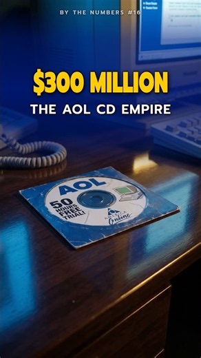 By The Numbers #16 How AOL Spent 300 Million Dollars Giving Away Free CDs