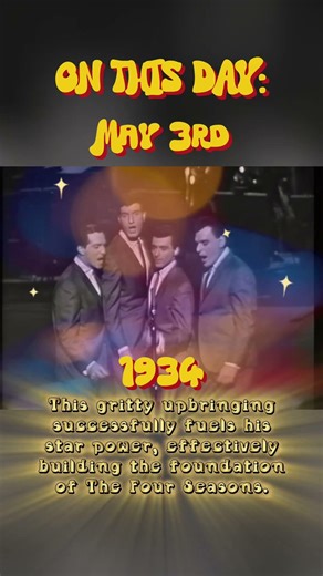 The Jersey Falsetto: Frankie Valli (May 3, 1934) | On This Day 🎤