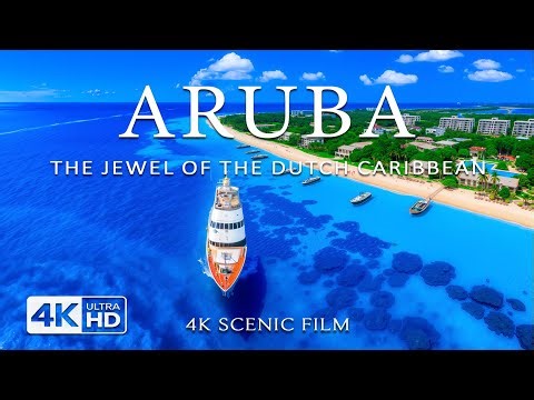 [4K] Aruba 2025 🌊 Caribbean Paradise Aerial Views & Turquoise Waters | Azure Escape 4K