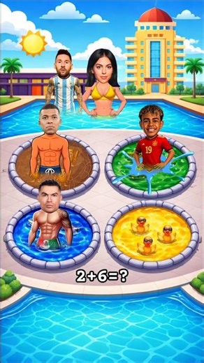 Speed Challenges Ronaldo to a POOL BATTLE! 😂💦 Tung Tung Tung Sahur Challenge!